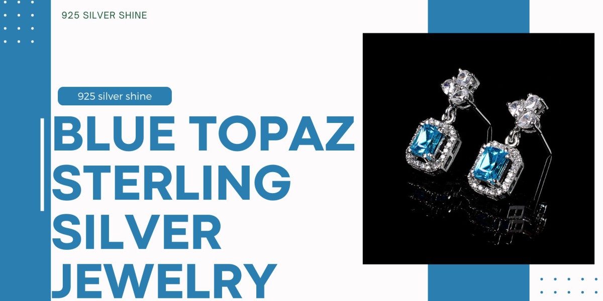 Blue Topaz Jewelry from 925 Silver Shine: A Wholesaler of Sterling Silver Jewelry