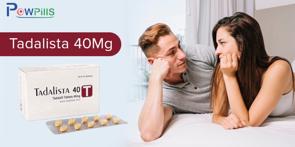 Tadalista 40 Mg For The Treatment Of Erectile Dysfunction