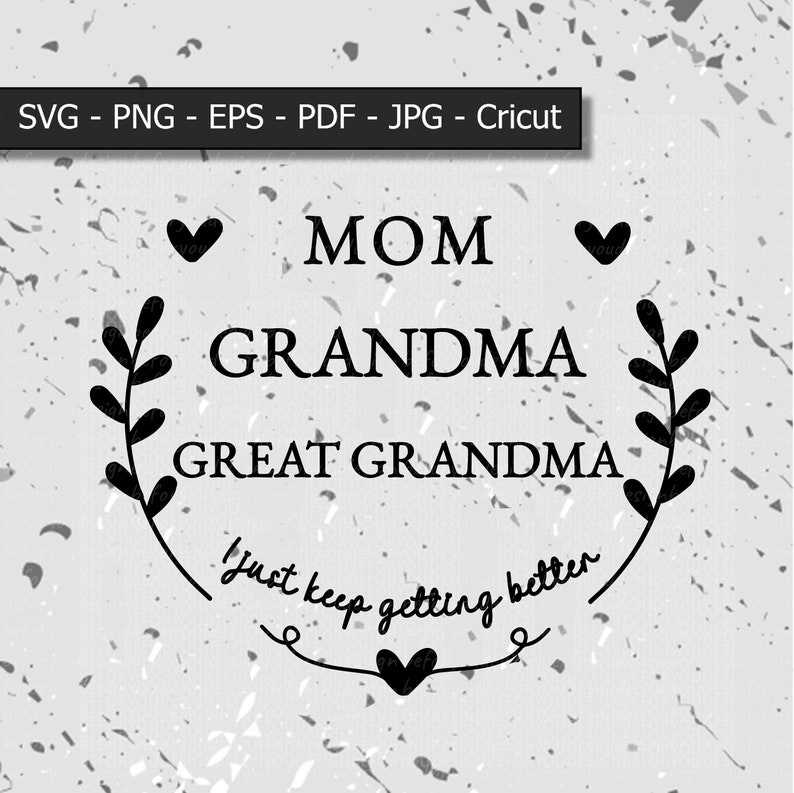 grandma svgs