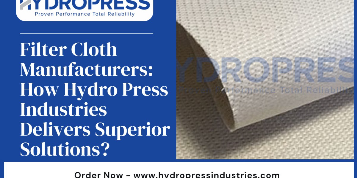 Filter Cloth Manufacturers: How Hydro Press Industries Delivers Superior Solutions?