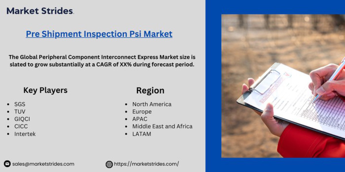 Pre-Shipment Inspection (PSI) Industry: Growth and Forecast 2031 | Market Strides