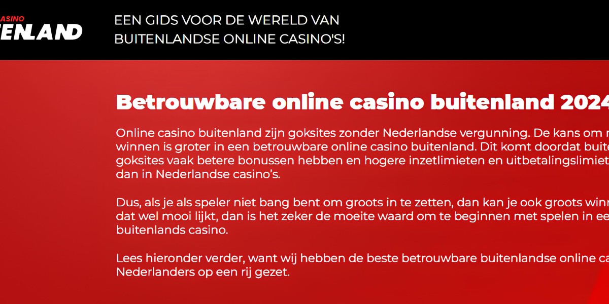 Hoe vind je de beste online casino's buitenland